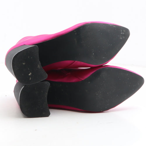 Primark Womens Purple Synthetic Bootie Boot UK