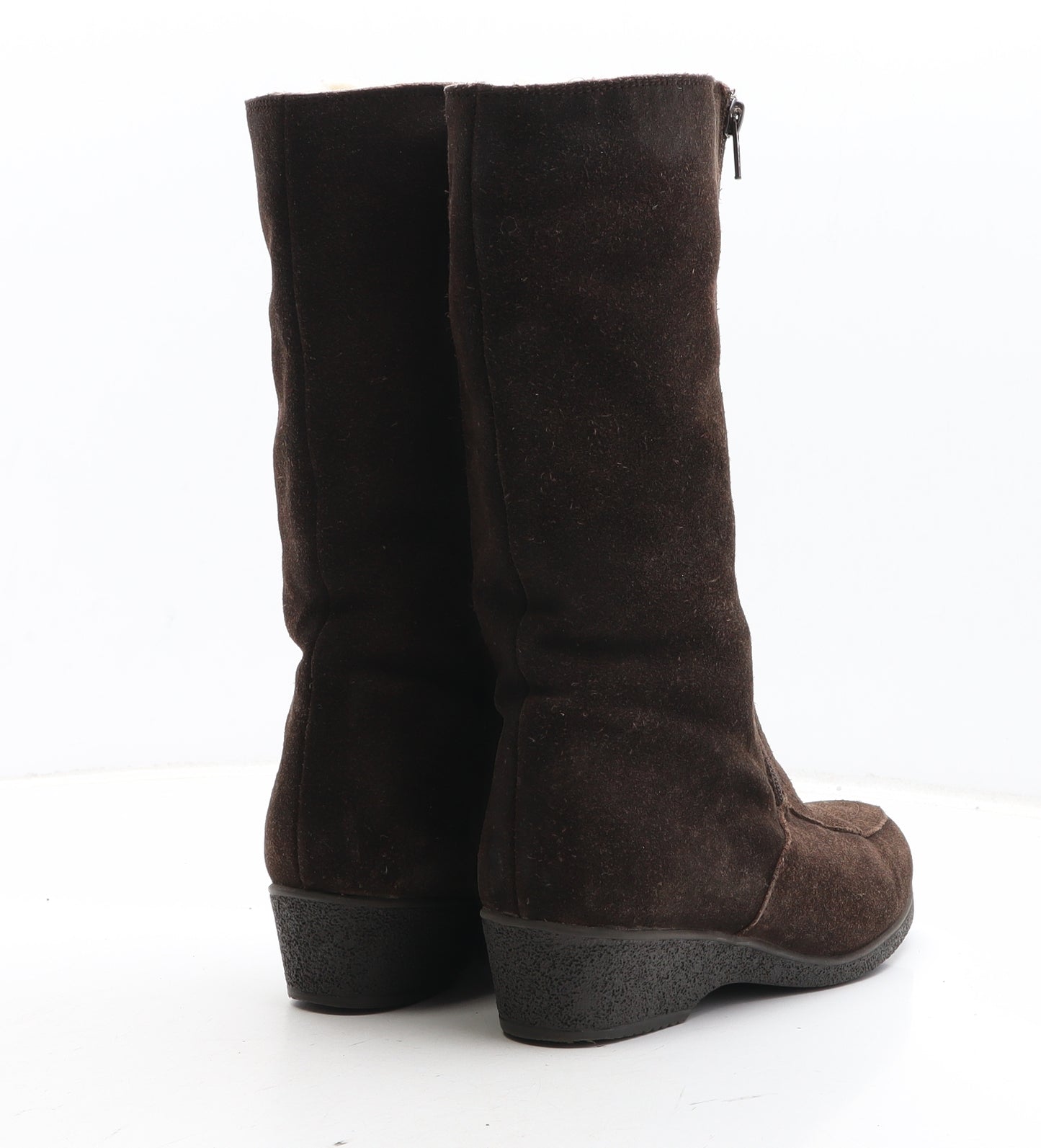 Draper Of Glastonbury Womens Brown Leather Bootie Boot UK