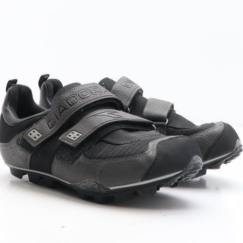 Diadora Mens Black Synthetic Trainer UK 10.5