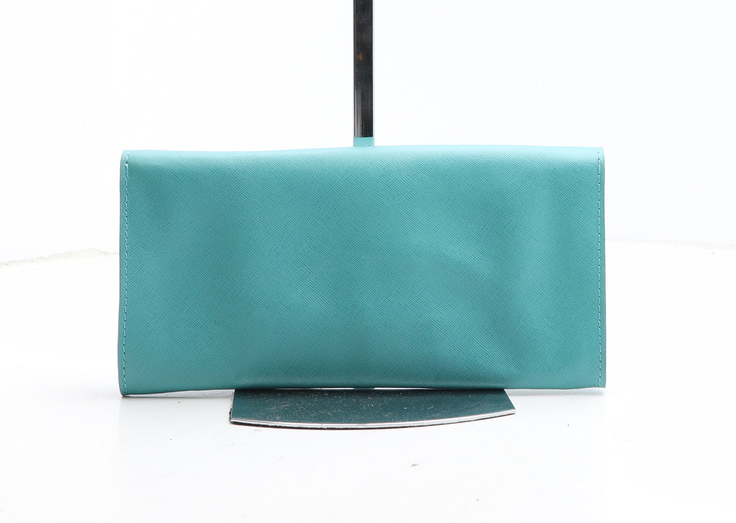 Taormina Womens Green Polyurethane Clutch Size Small