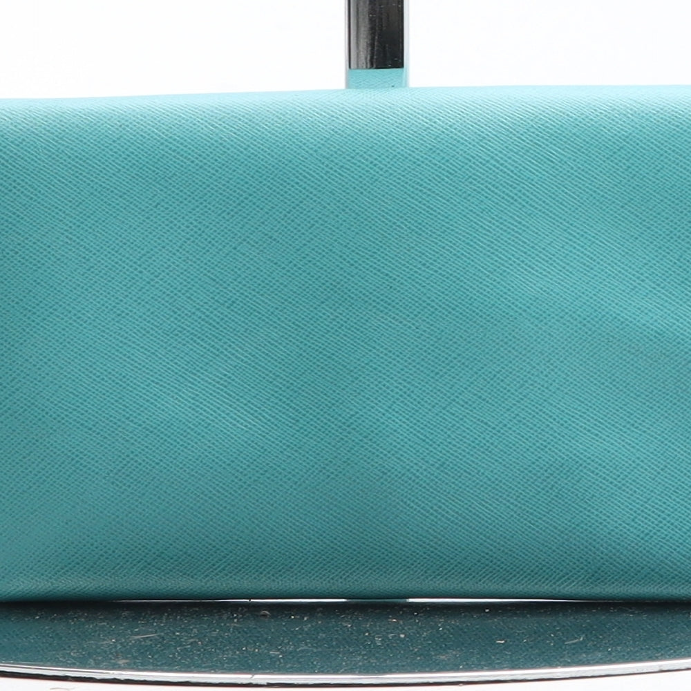 Taormina Womens Green Polyurethane Clutch Size Small