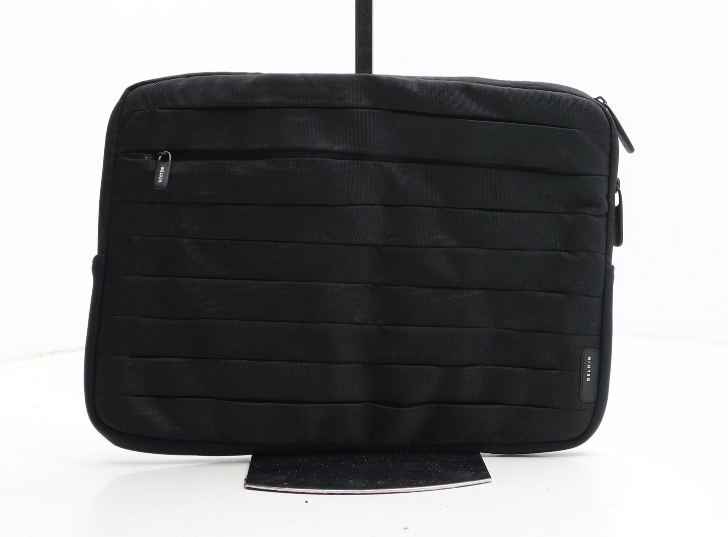 Belkin Womens Black Polyester Clutch Size Medium
