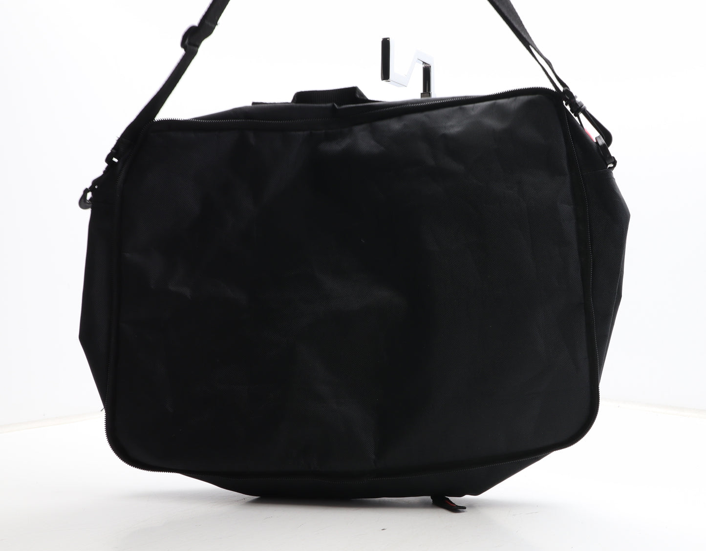 Preworn Mens Black Polyester Crossbody Size Large