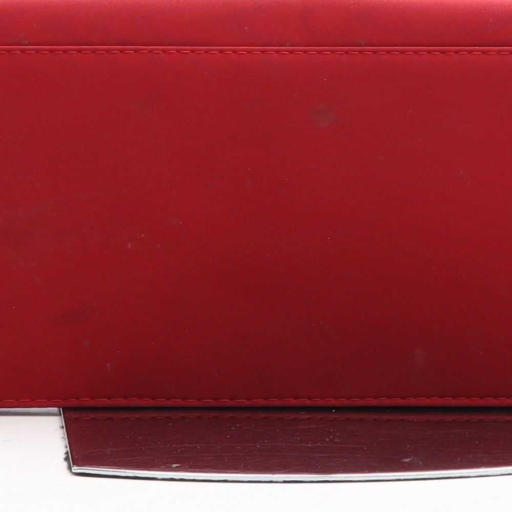 Barretts Womens Red Polyester Clutch Size Small