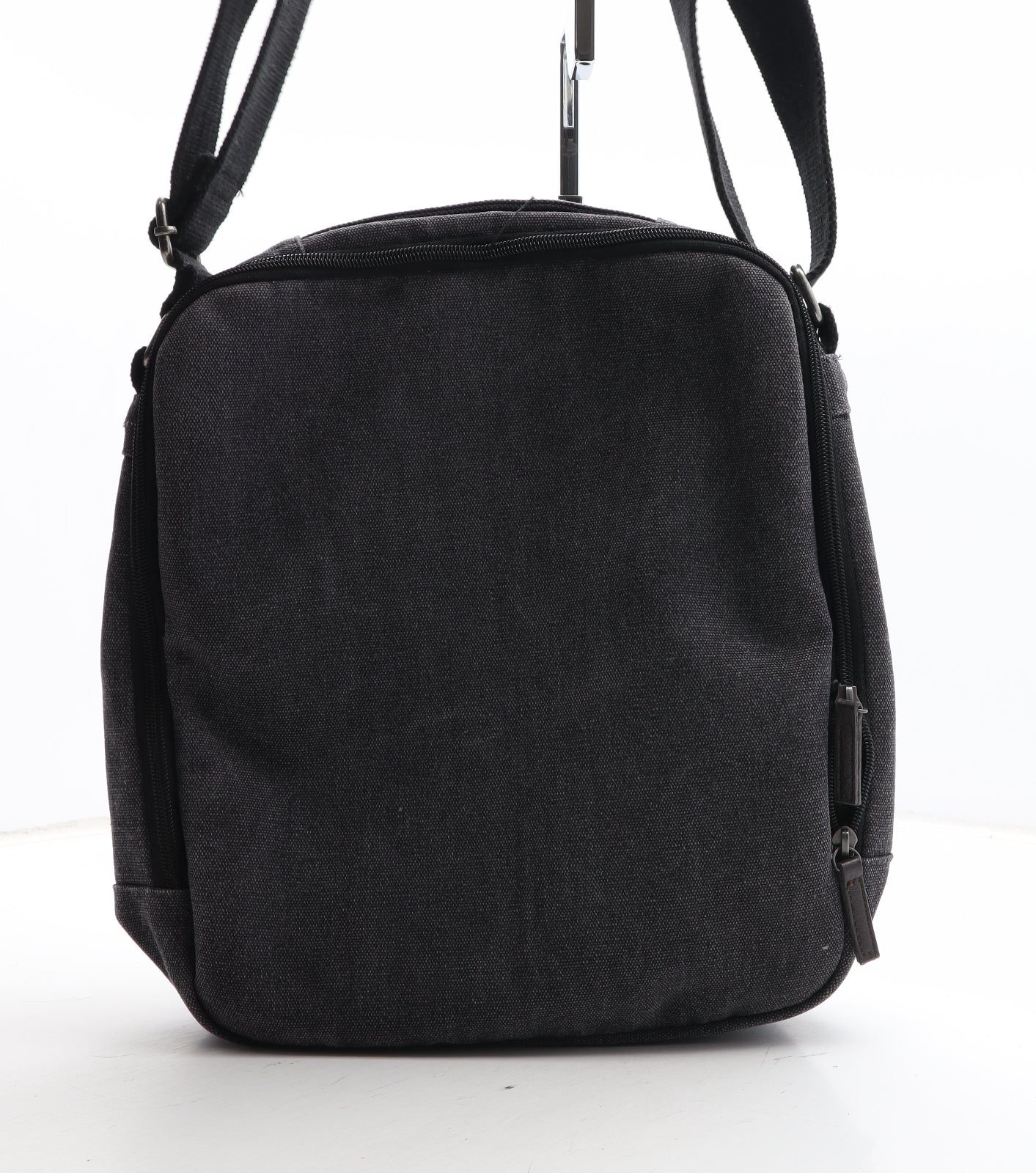 Preworn Mens Grey Polyester Crossbody Size Medium