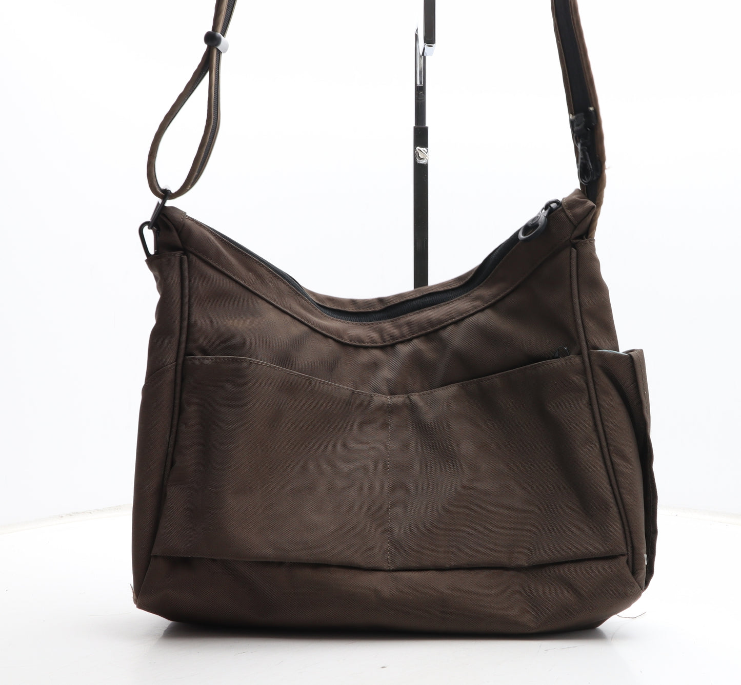 PacSafe Womens Brown Polyester Crossbody Size Medium