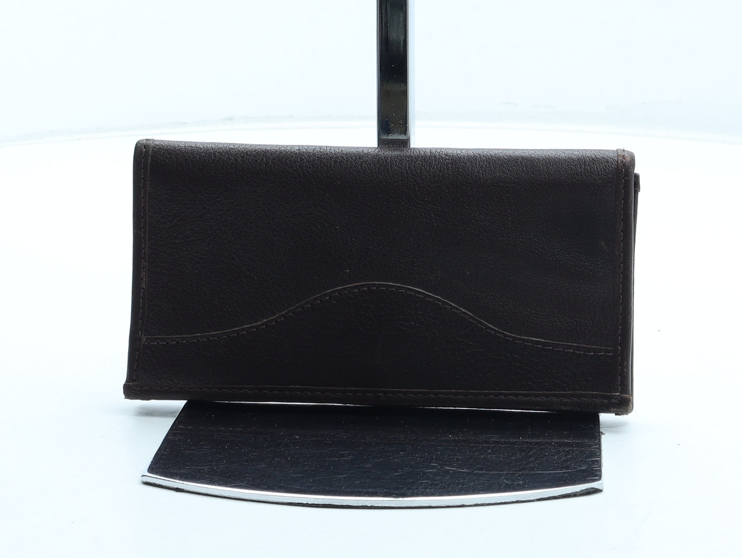 Preworn Mens Brown Leather Wallet