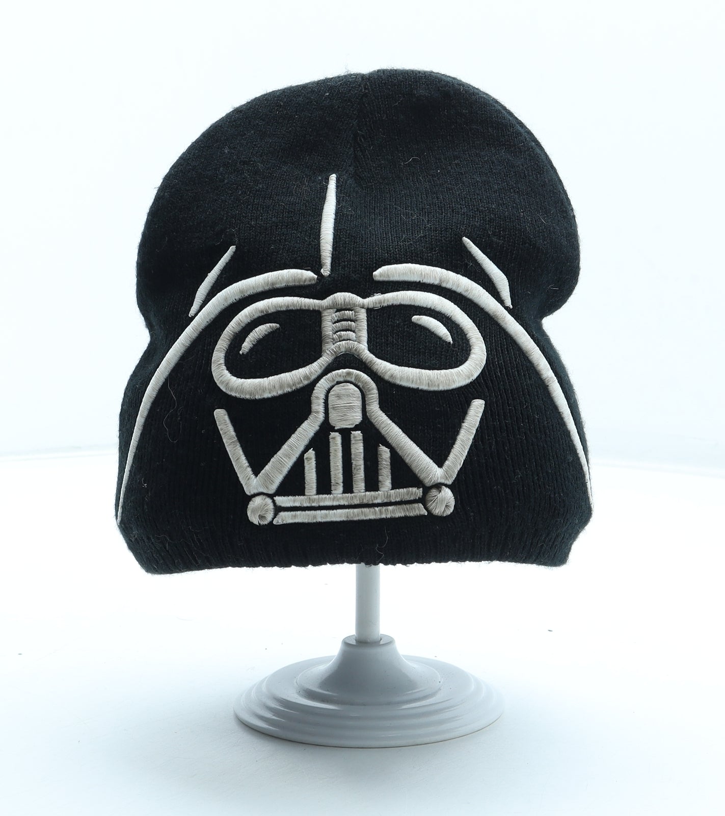 Star Wars Boys Black Acrylic Beanie Size S