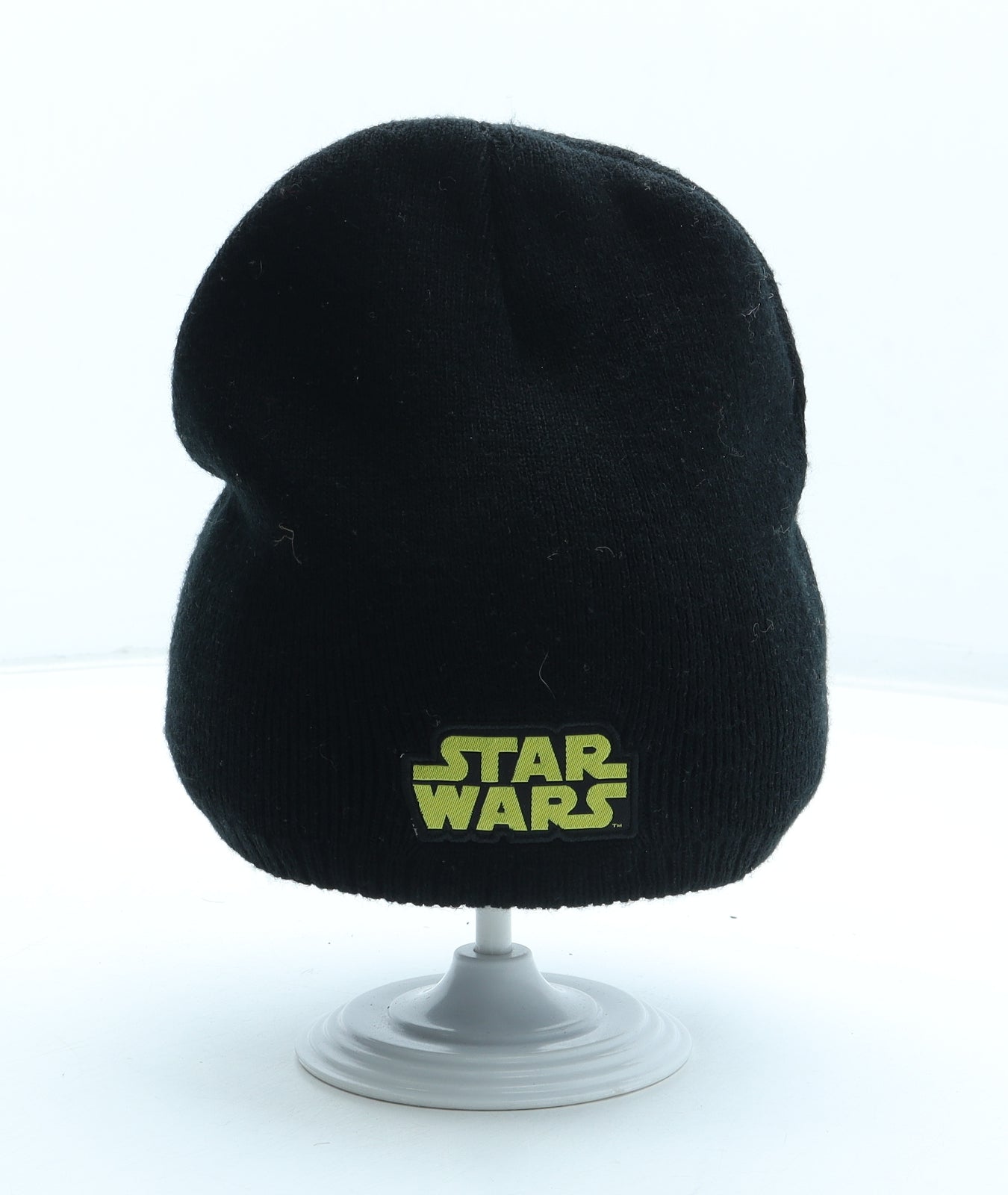 Star Wars Boys Black Acrylic Beanie Size S
