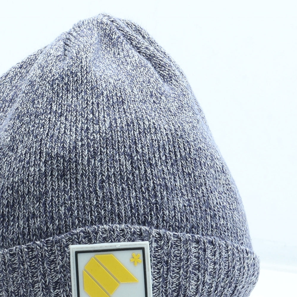 Preworn Mens Grey Acrylic Beanie One Size