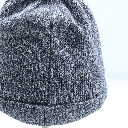 Preworn Mens Grey Acrylic Beanie One Size