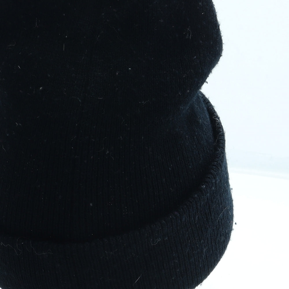 Liverpool FC Mens Black Acrylic Beanie One Size