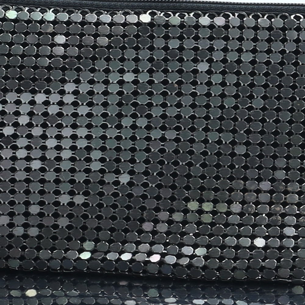 No7 Womens Grey Polyester Bow Tie Wallet Size S