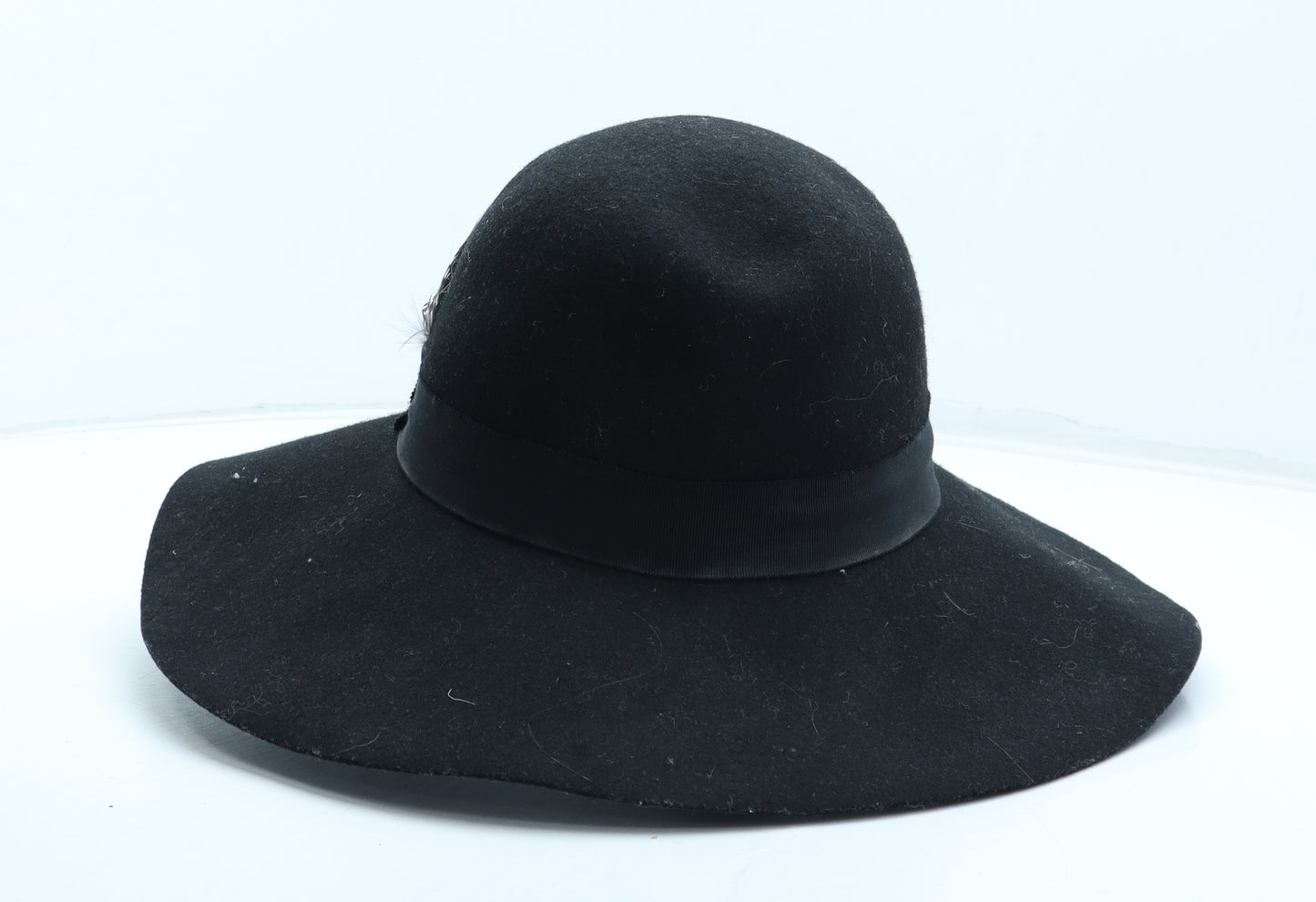 Radley Womens Black Wool Fedora One Size