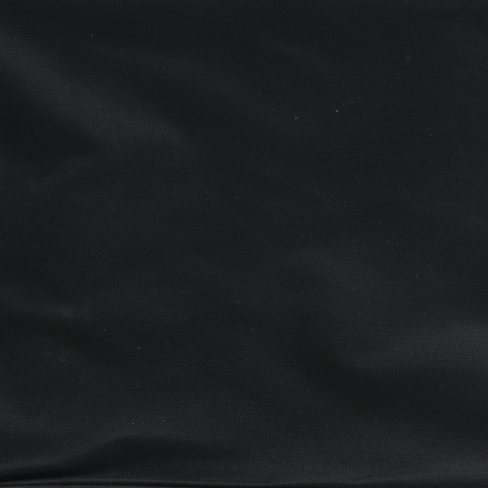 Preworn Mens Black Herringbone Polyester Laptop Bag Size Medium