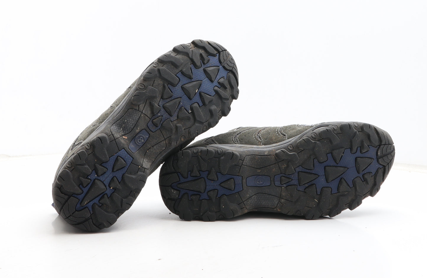 Crane Mens Grey Synthetic Trainer UK 8