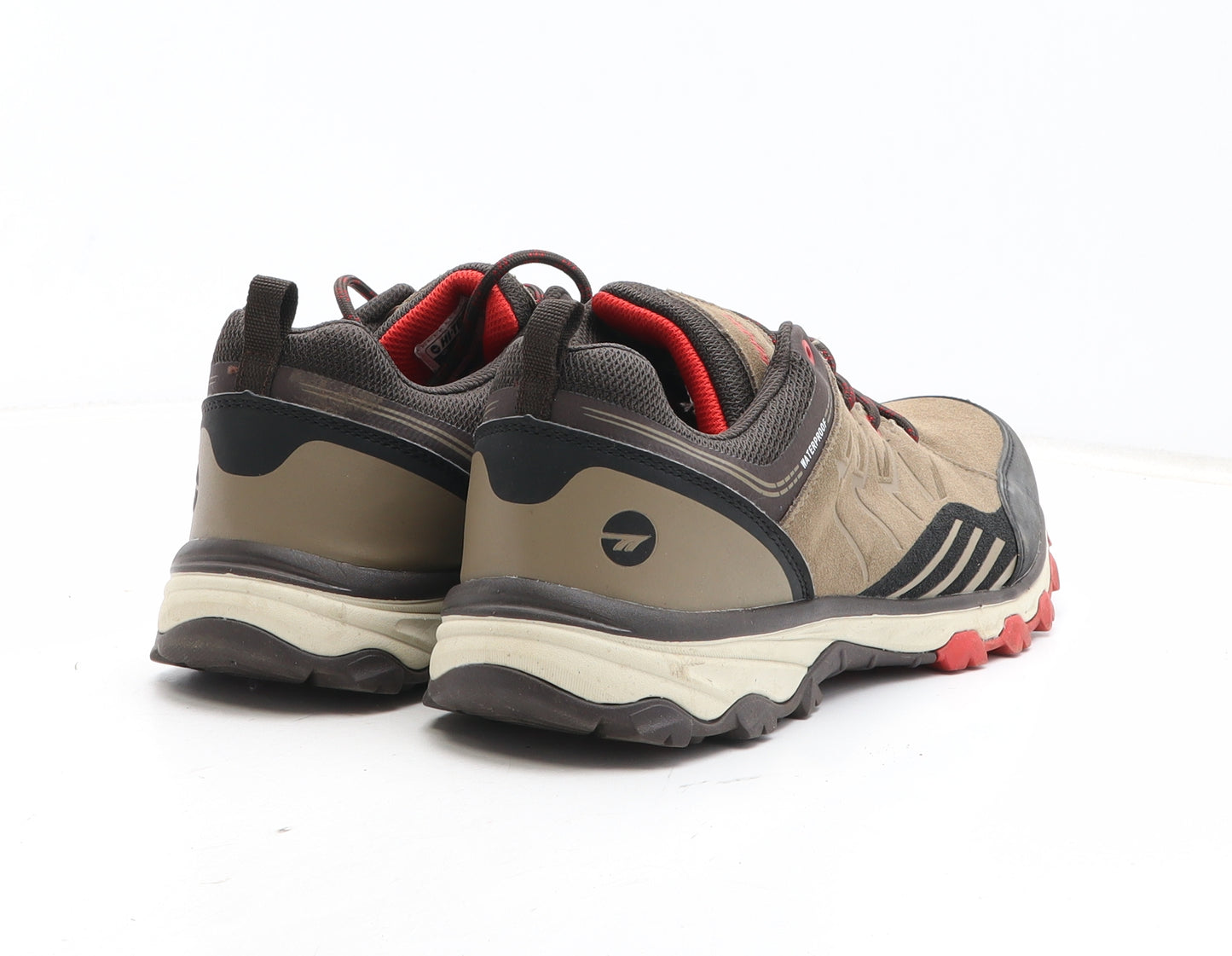 Hi-Tec Mens Brown Synthetic Trainer UK 8