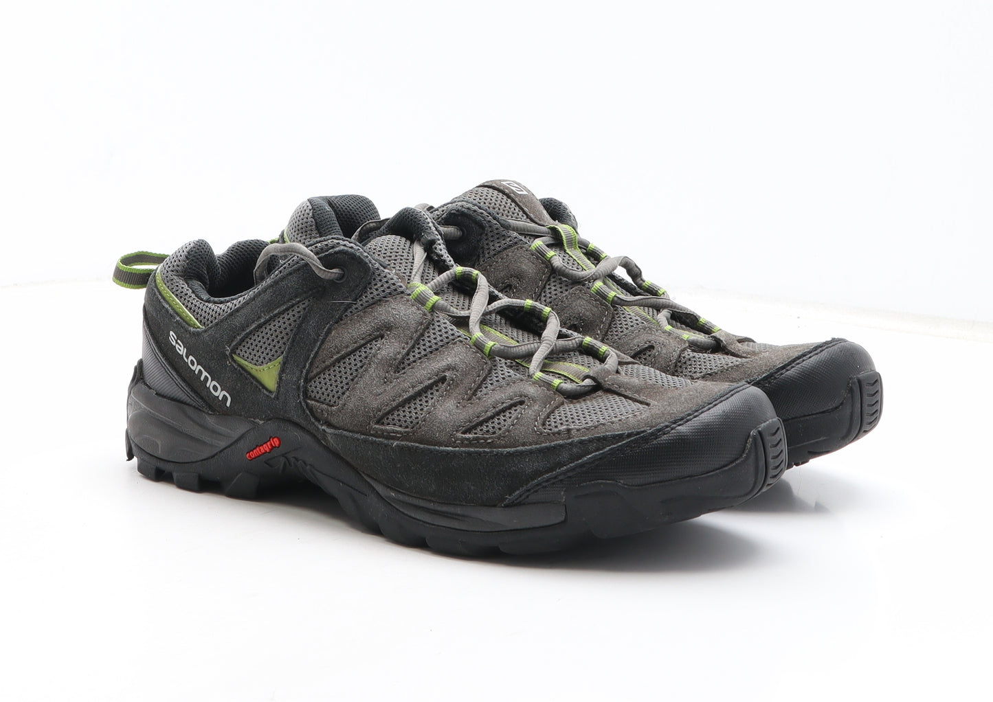Saloman Mens Grey Synthetic Trainer UK 9