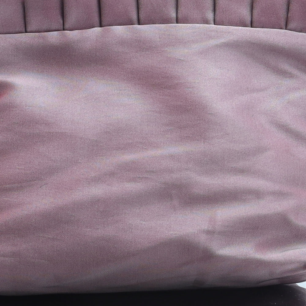 Marks and Spencer Womens Pink Floral Polyester Clutch Size Small