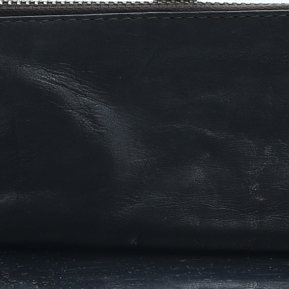 Topshop Womens Brown Leather Bow Tie Wallet Size S