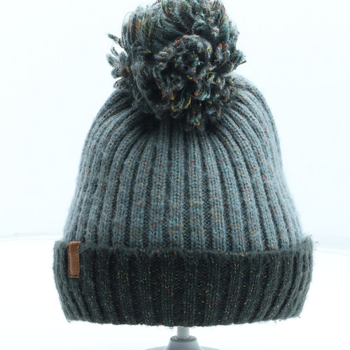 George Boys Multicoloured Acrylic Bobble Hat Size S - Size 8-12 years