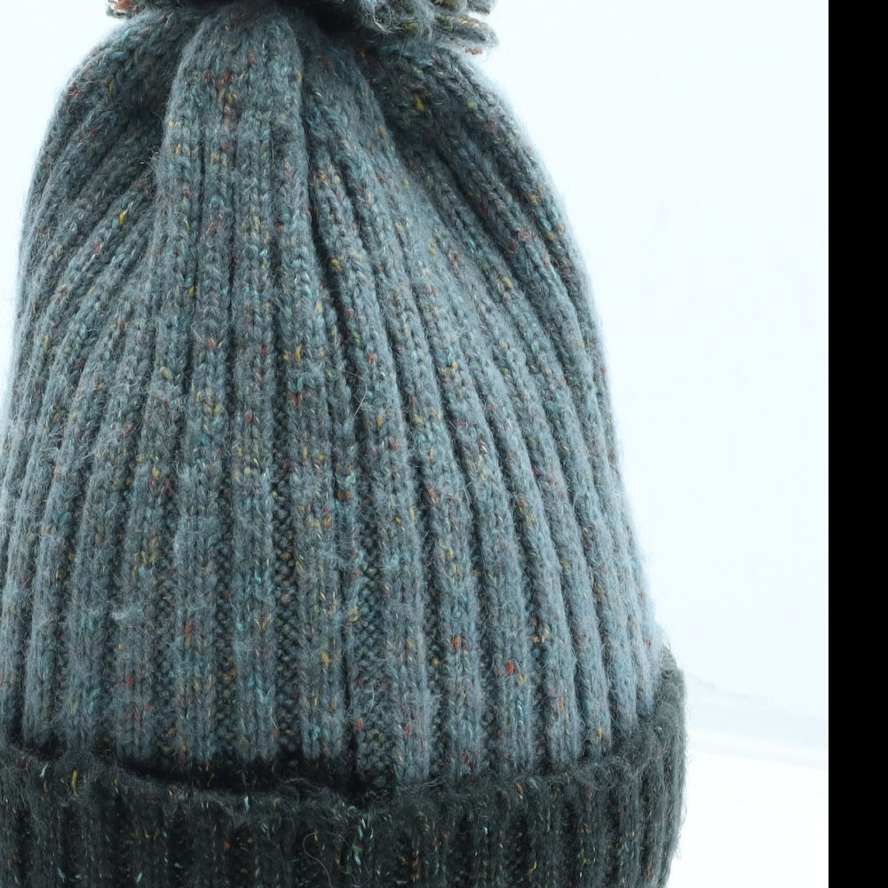 George Boys Multicoloured Acrylic Bobble Hat Size S - Size 8-12 years