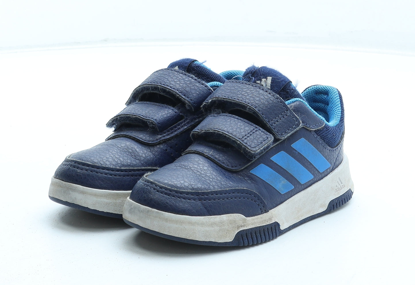 adidas Boys Blue Polyester Trainer UK 7 24