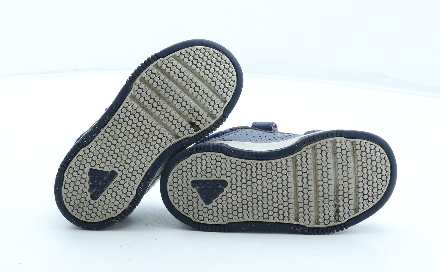 adidas Boys Blue Polyester Trainer UK 7 24