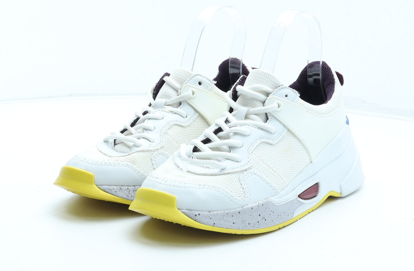 Zara Womens Multicoloured Polyurethane Trainer UK