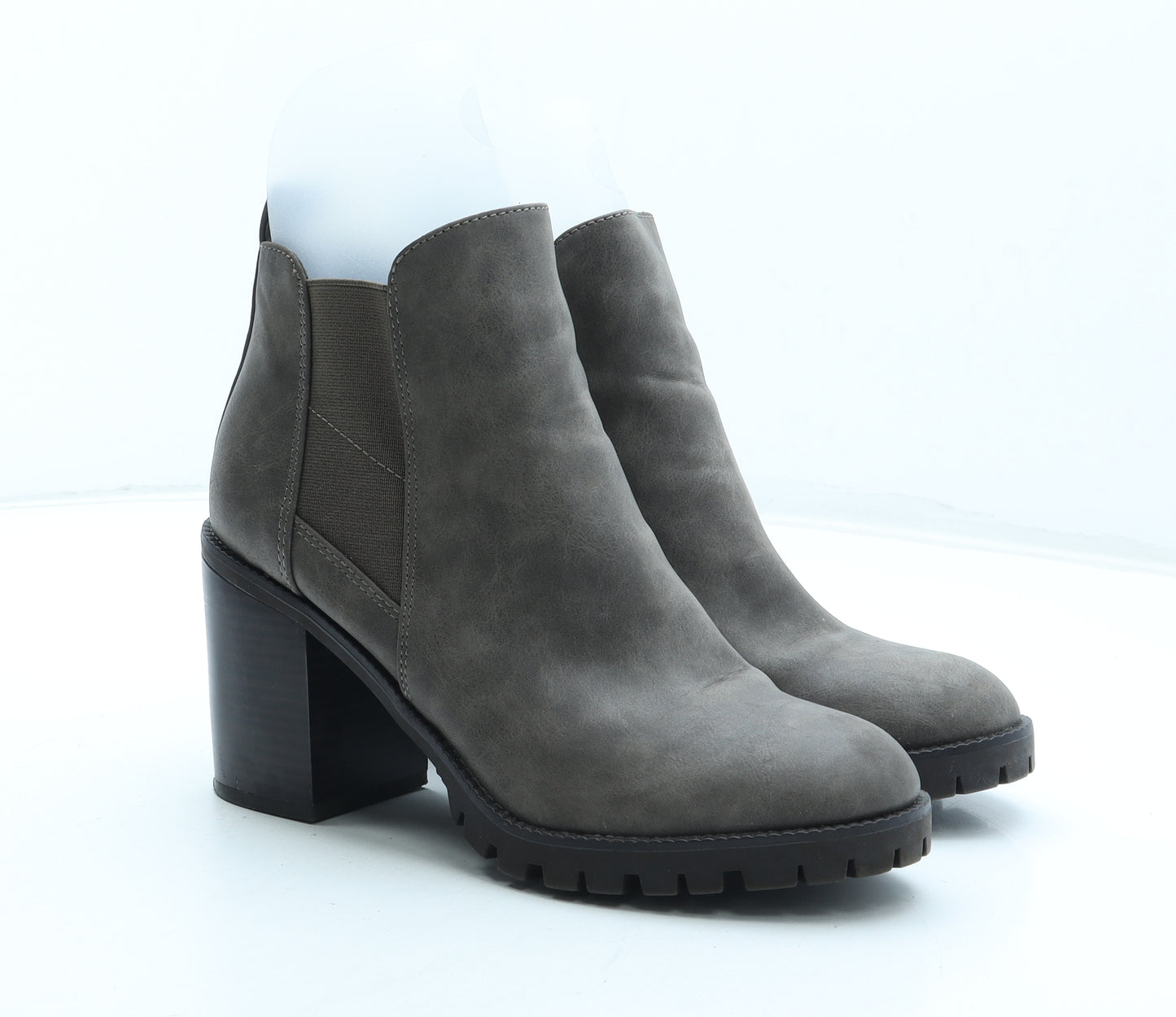 Miss KG Womens Grey Polyurethane Chelsea Boot UK