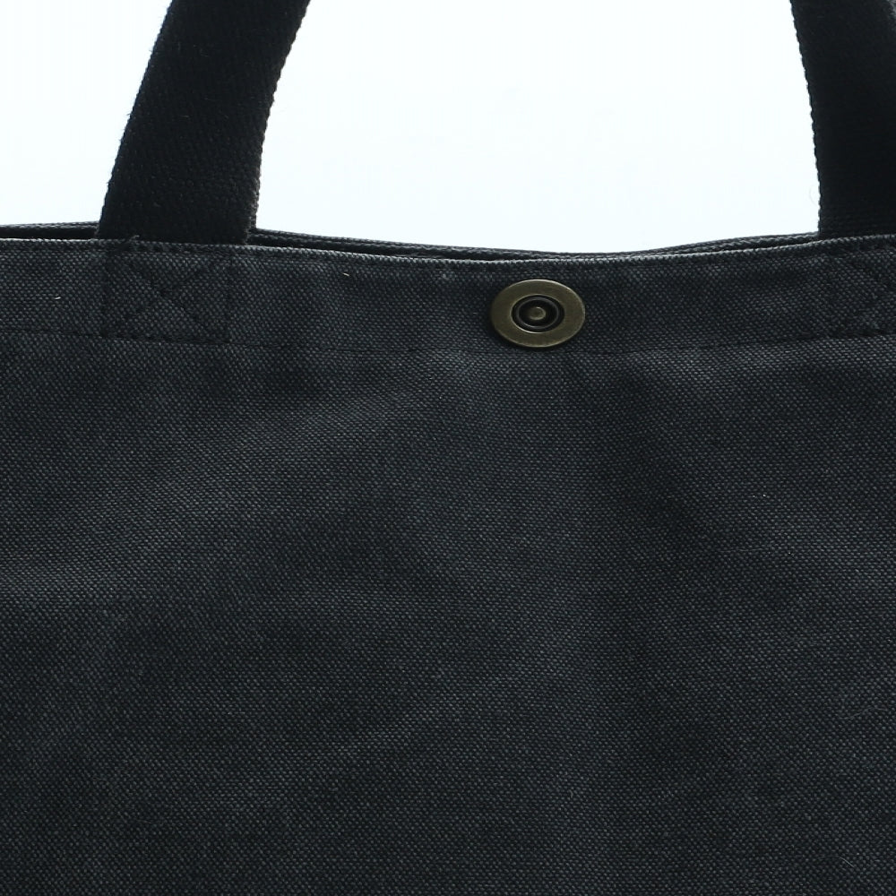 SMRITI Womens Black Solid Polyester Top Handle Bag Size Large