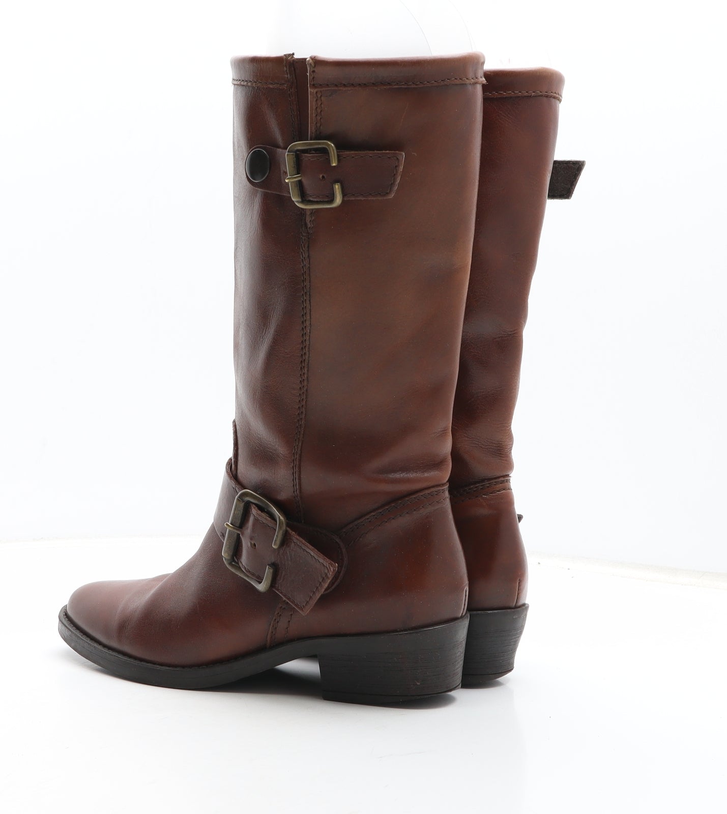 John Lewis Womens Brown Synthetic Bootie Boot UK