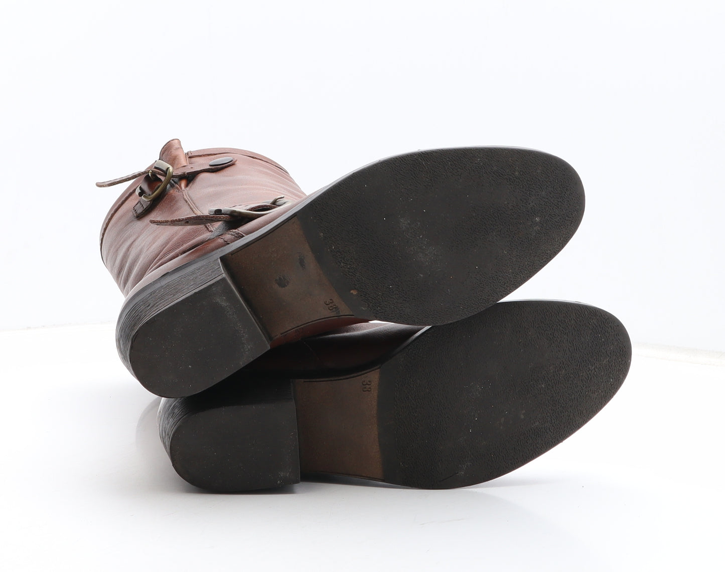 John Lewis Womens Brown Synthetic Bootie Boot UK