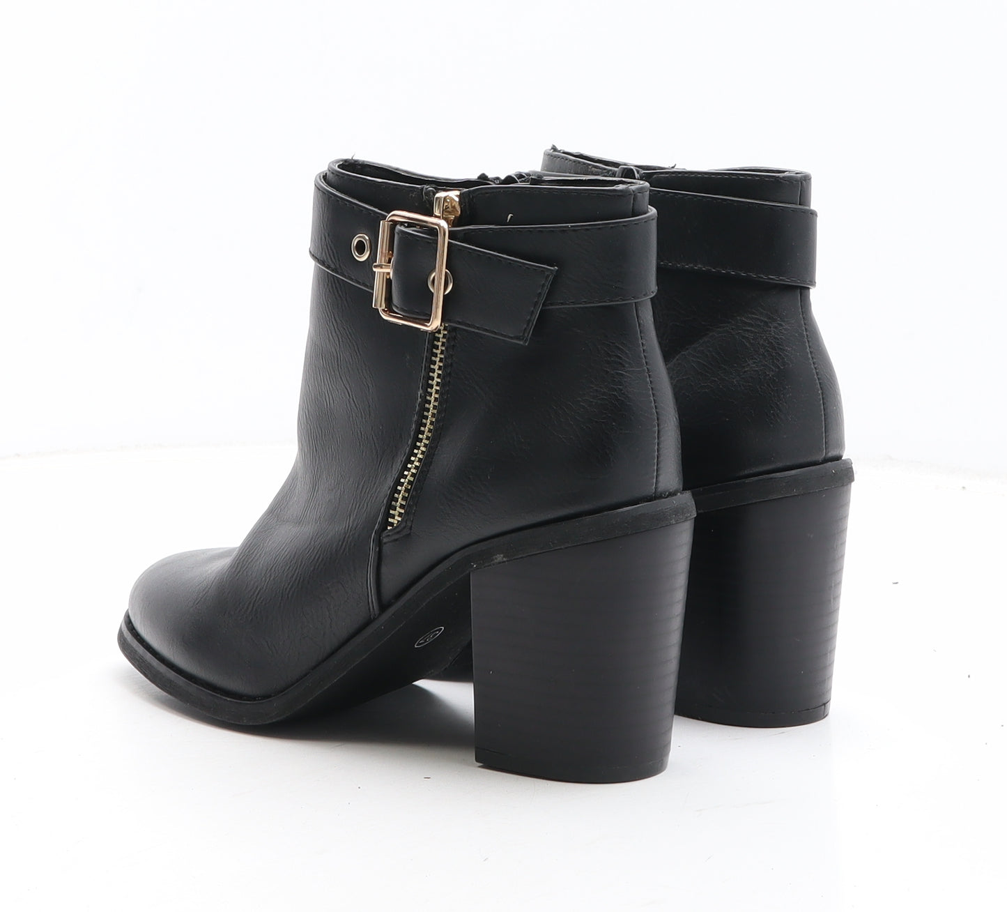 Miss KG Womens Black Synthetic Bootie Boot UK