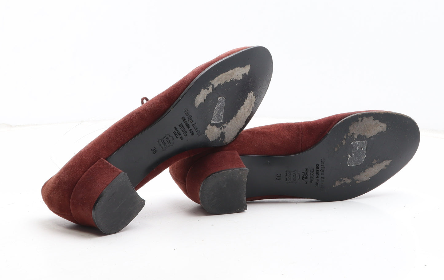 Hobbs Womens Brown Leather Court Heel UK