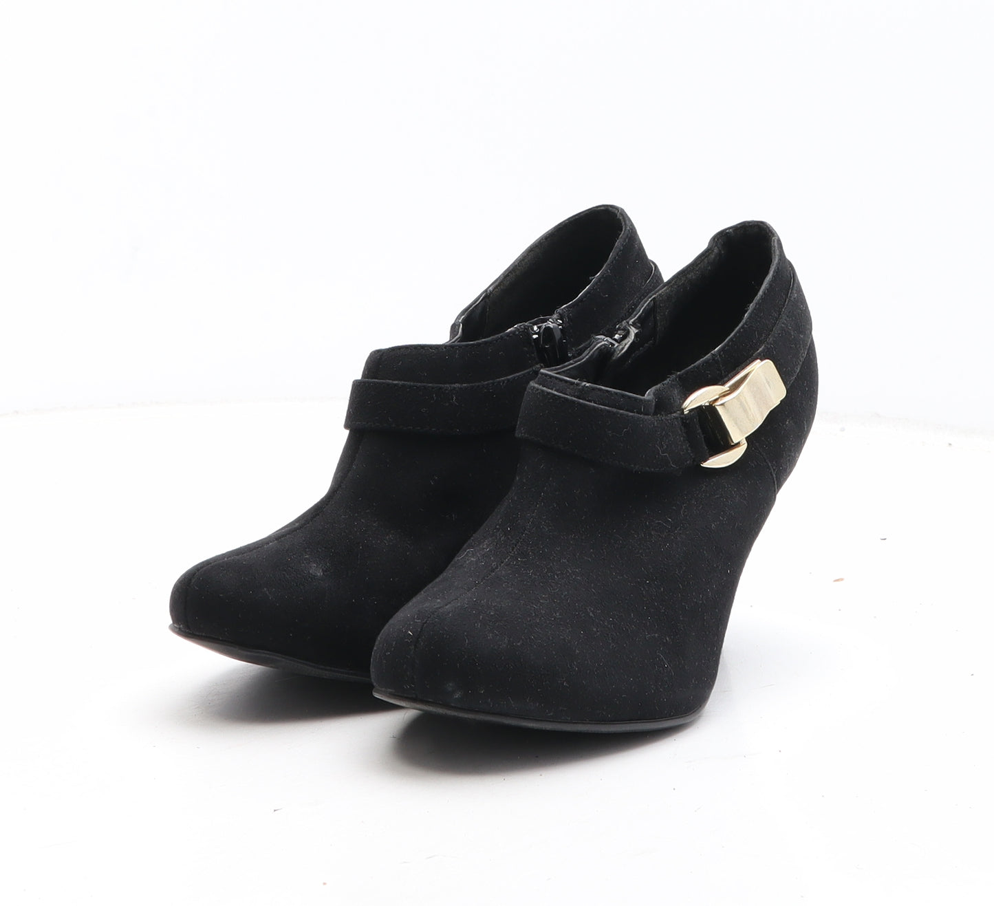 New Look Womens Black Synthetic Bootie Boot UK