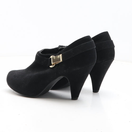 New Look Womens Black Synthetic Bootie Boot UK