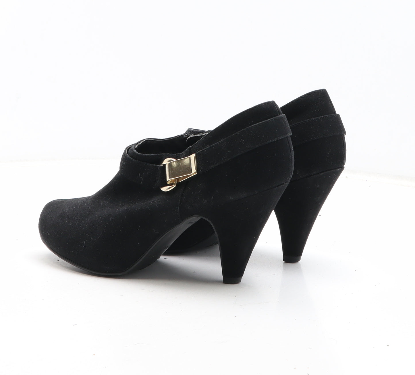 New Look Womens Black Synthetic Bootie Boot UK