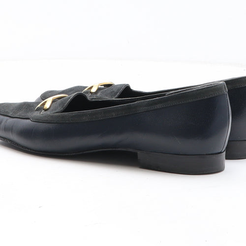 Siamanto Womens Blue Colourblock Synthetic Slip On Casual UK
