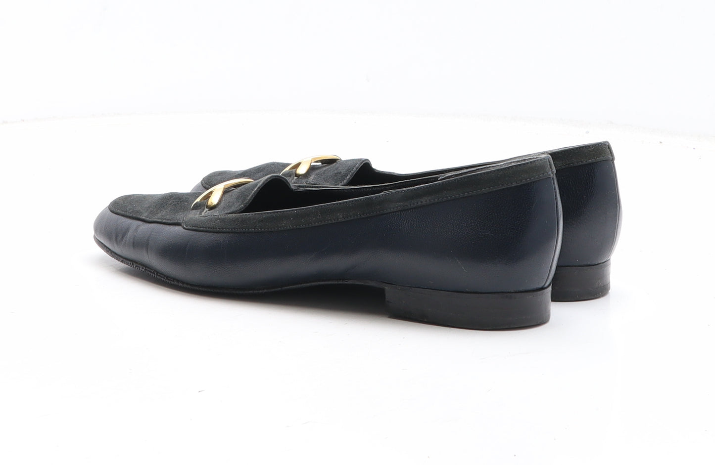 Siamanto Womens Blue Colourblock Synthetic Slip On Casual UK