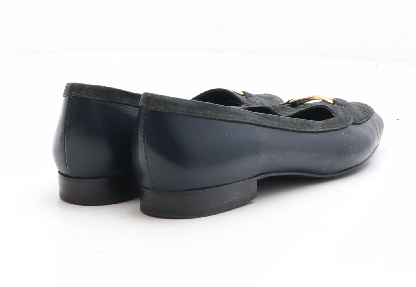Siamanto Womens Blue Colourblock Synthetic Slip On Casual UK