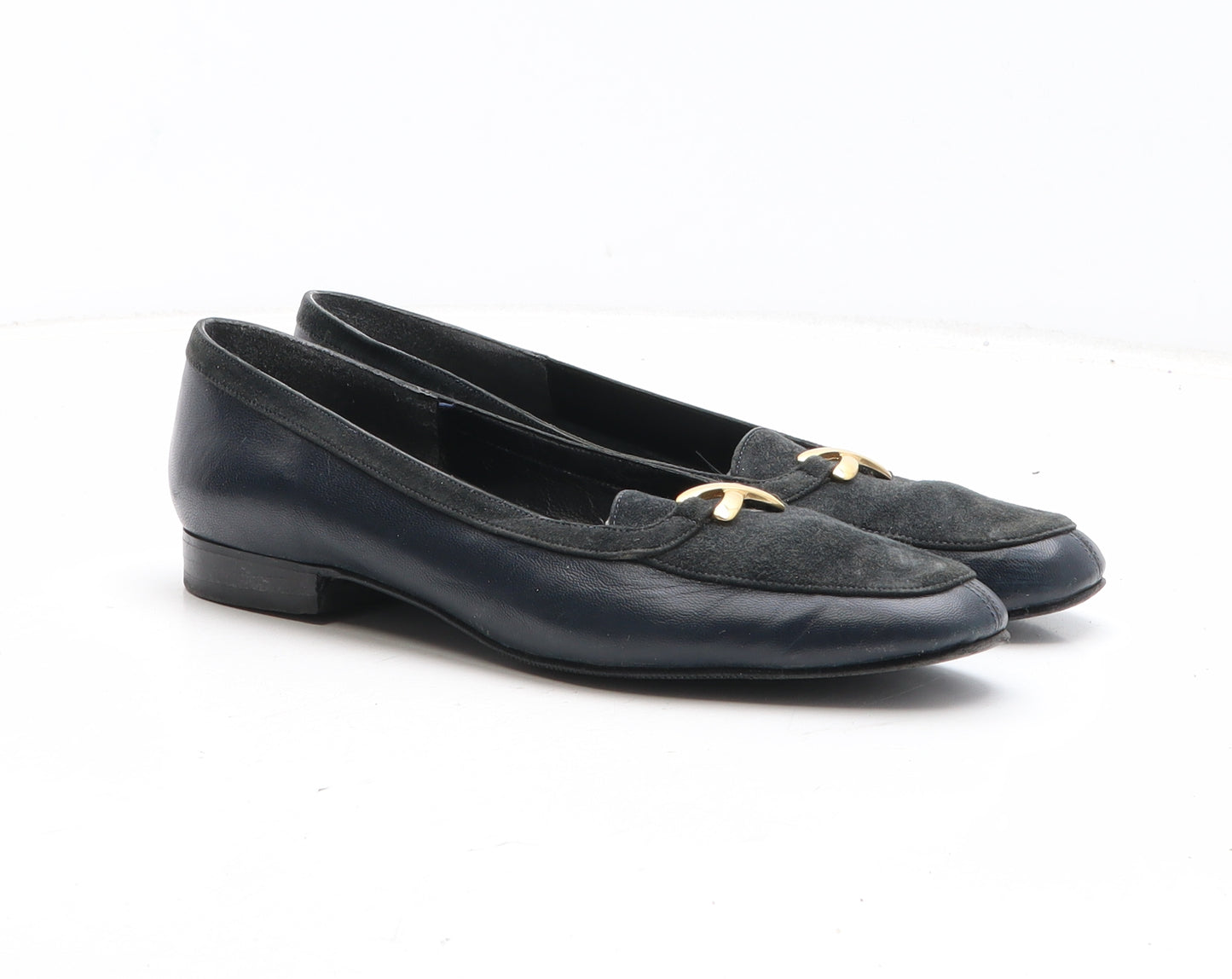 Siamanto Womens Blue Colourblock Synthetic Slip On Casual UK