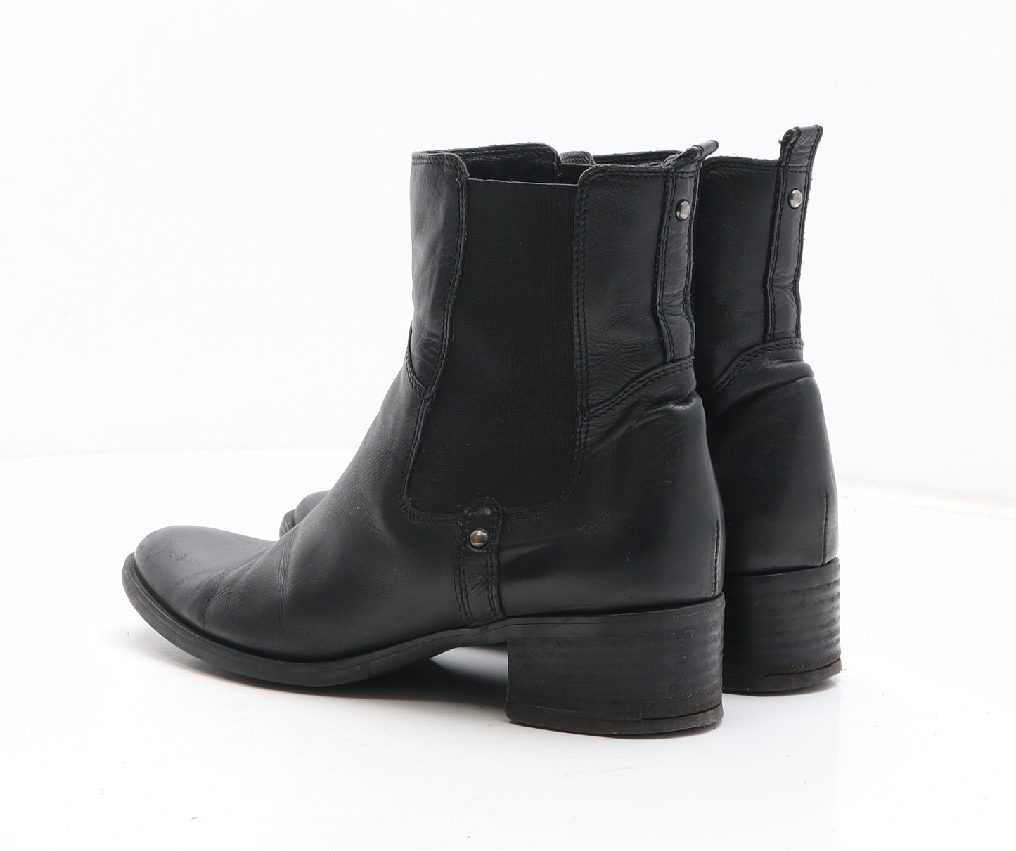 Jones Womens Black Synthetic Chelsea Boot UK