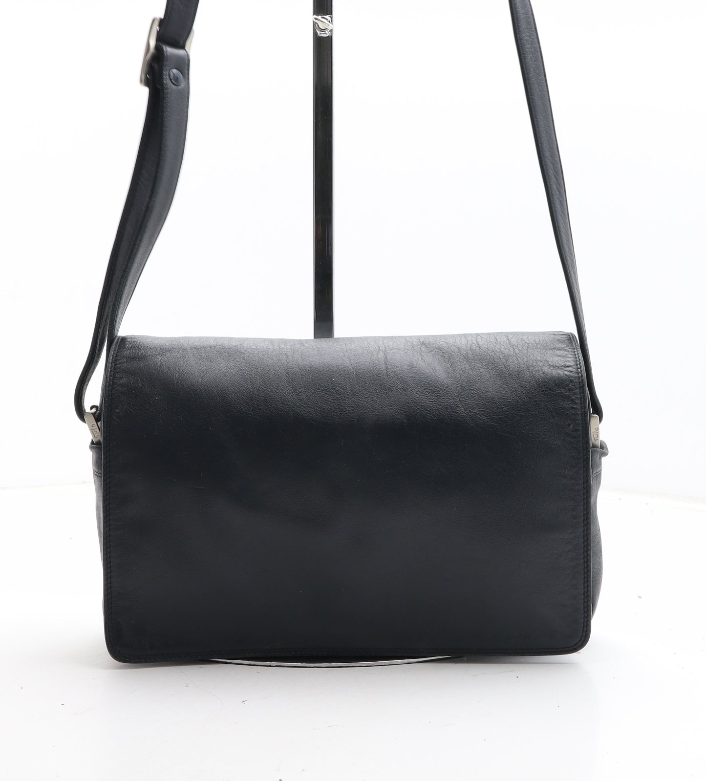 Tula Womens Blue Leather Crossbody Size Medium