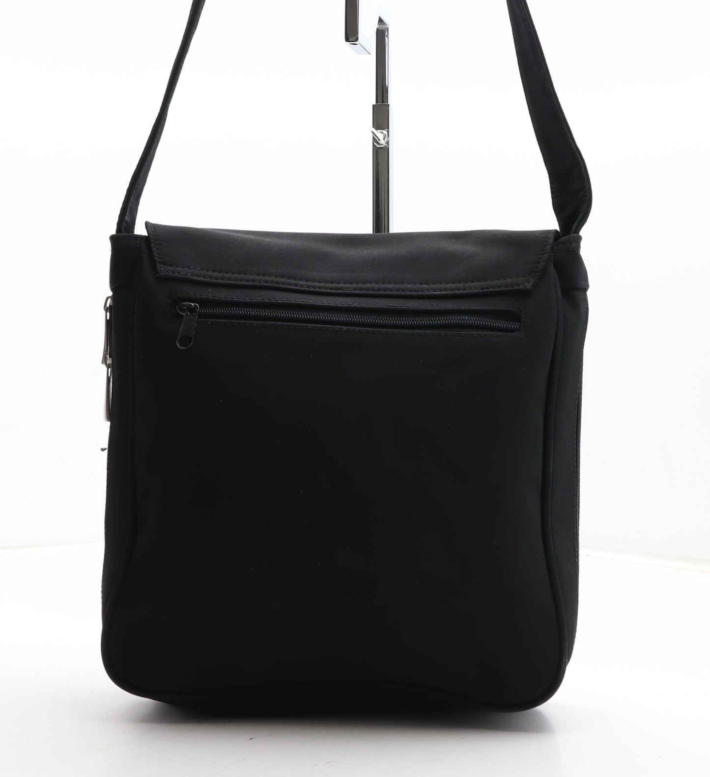 Wonderbag Womens Black Polyester Crossbody Size Medium