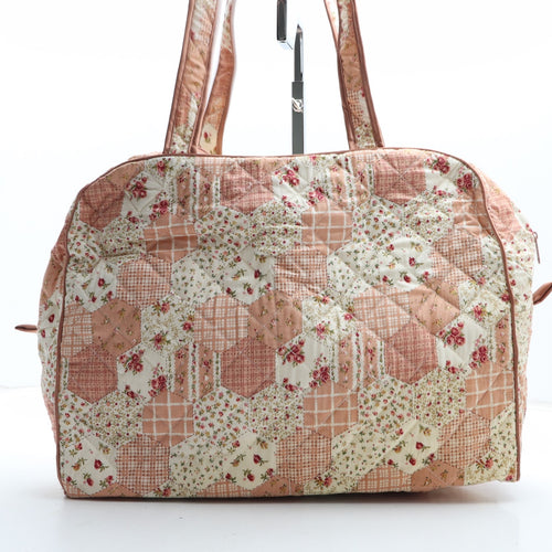 Nantita Womens Multicoloured Floral Polyester Top Handle Bag Size Large
