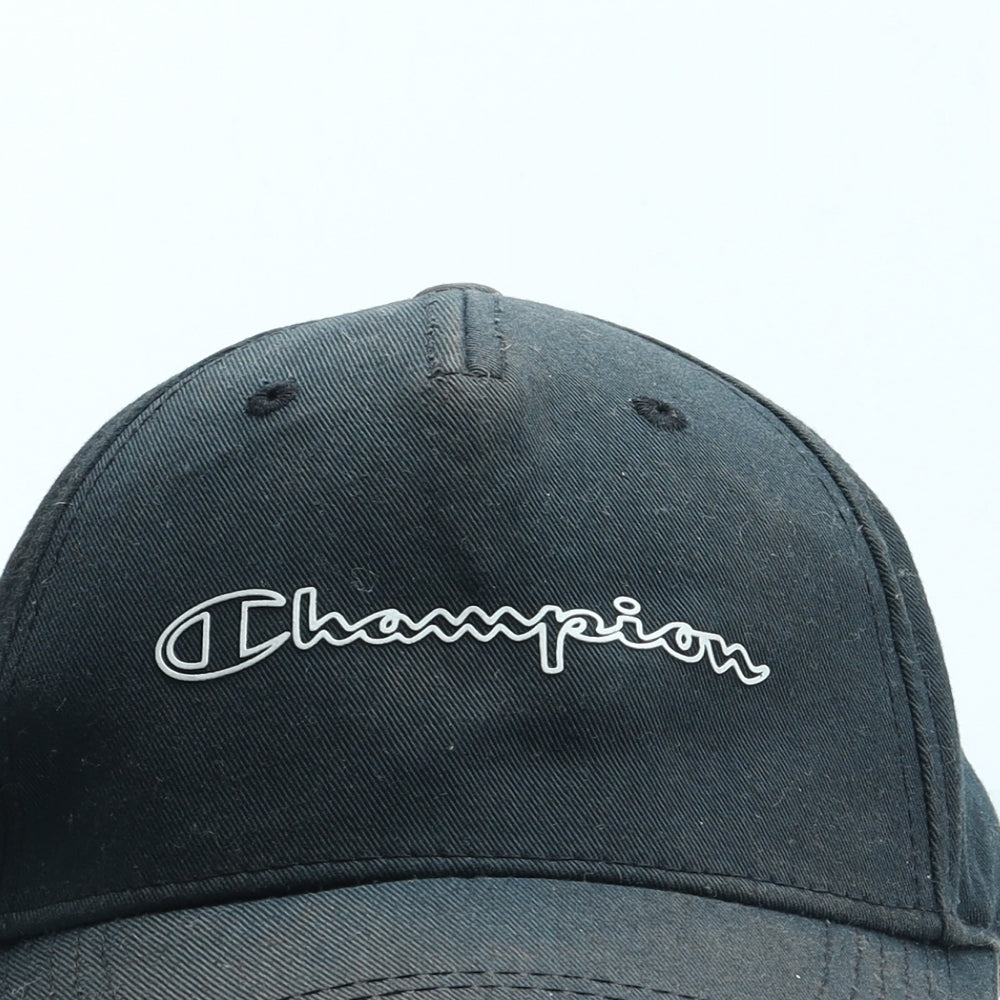Champion Mens Black Polyester Snapback Size Adjustable