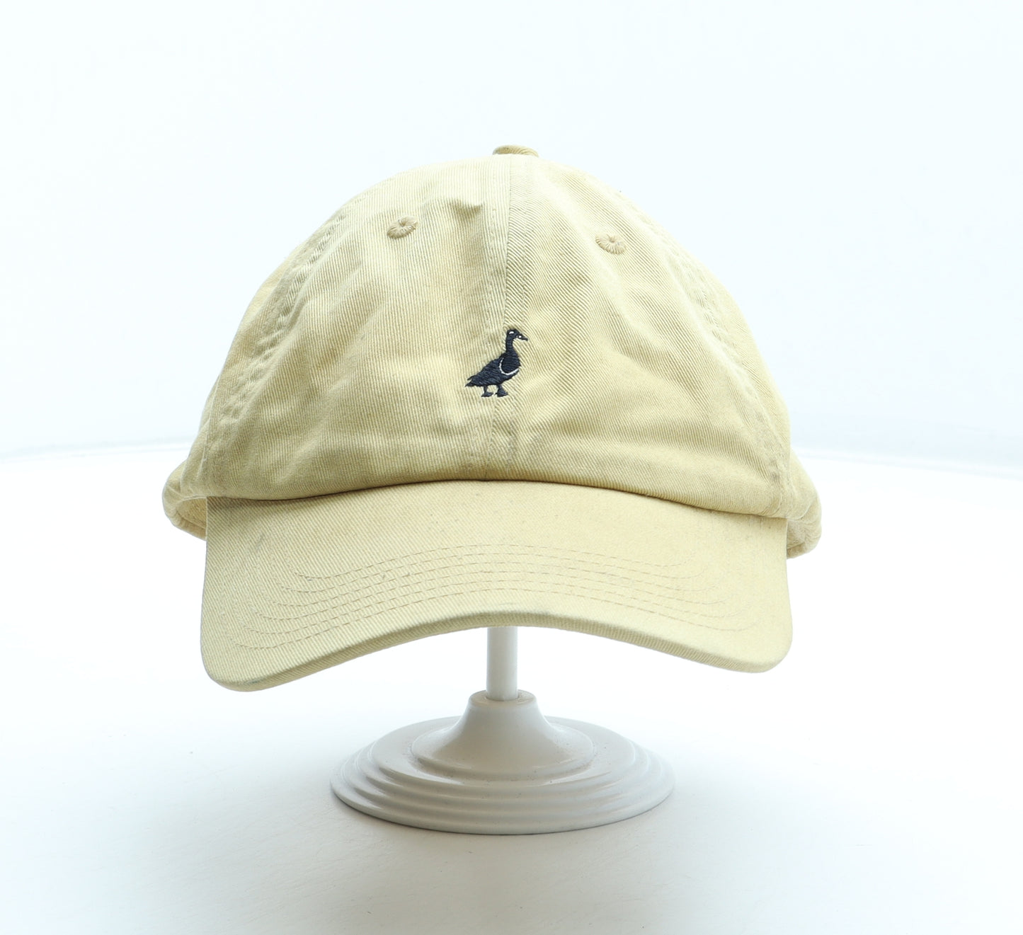 H&M Mens Yellow Polyester Snapback Size Adjustable