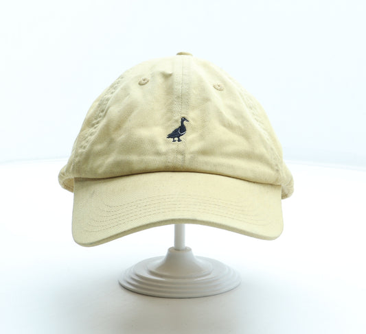 H&M Mens Yellow Polyester Snapback Size Adjustable