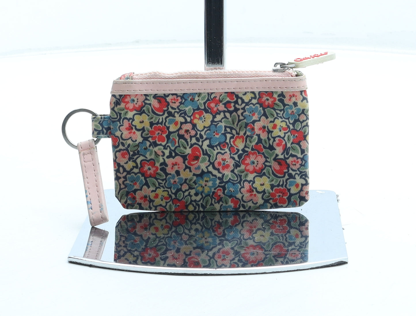 Cath Kidston Womens Multicoloured Floral Polyester Bow Tie Wallet Size XS